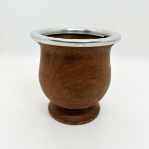 Mate Algarrobo Virola de Aluminio